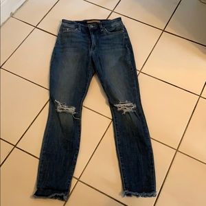 Joes high rise skinny jeans
